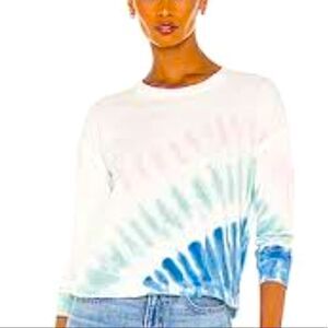 SPLENDID Tie Dye Long Sleeves Sweatshirt Top.Size L